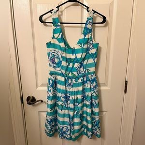 Lilly Pulitzer Tossing the Line (Shoreline Blue) dress
